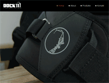 Tablet Screenshot of dock11bags.com